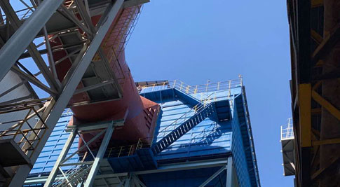 Mappa del sito del progetto Tianjin